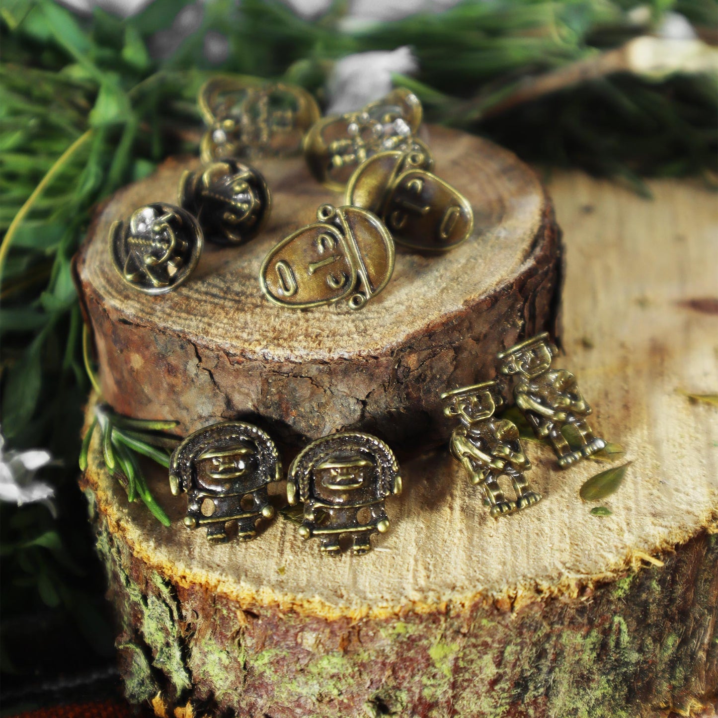 Aretes Precolombinos